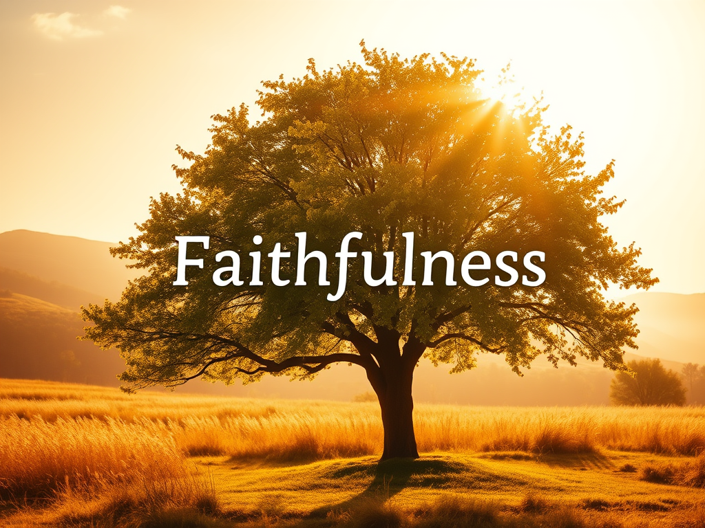 GOD HONOURS FAITHFULNESS (PASTOR MADELINE LEWIS)