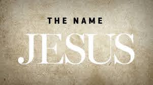 THE NAME JESUS CHRIST