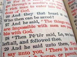 IN THE WORDS OF JESUS
